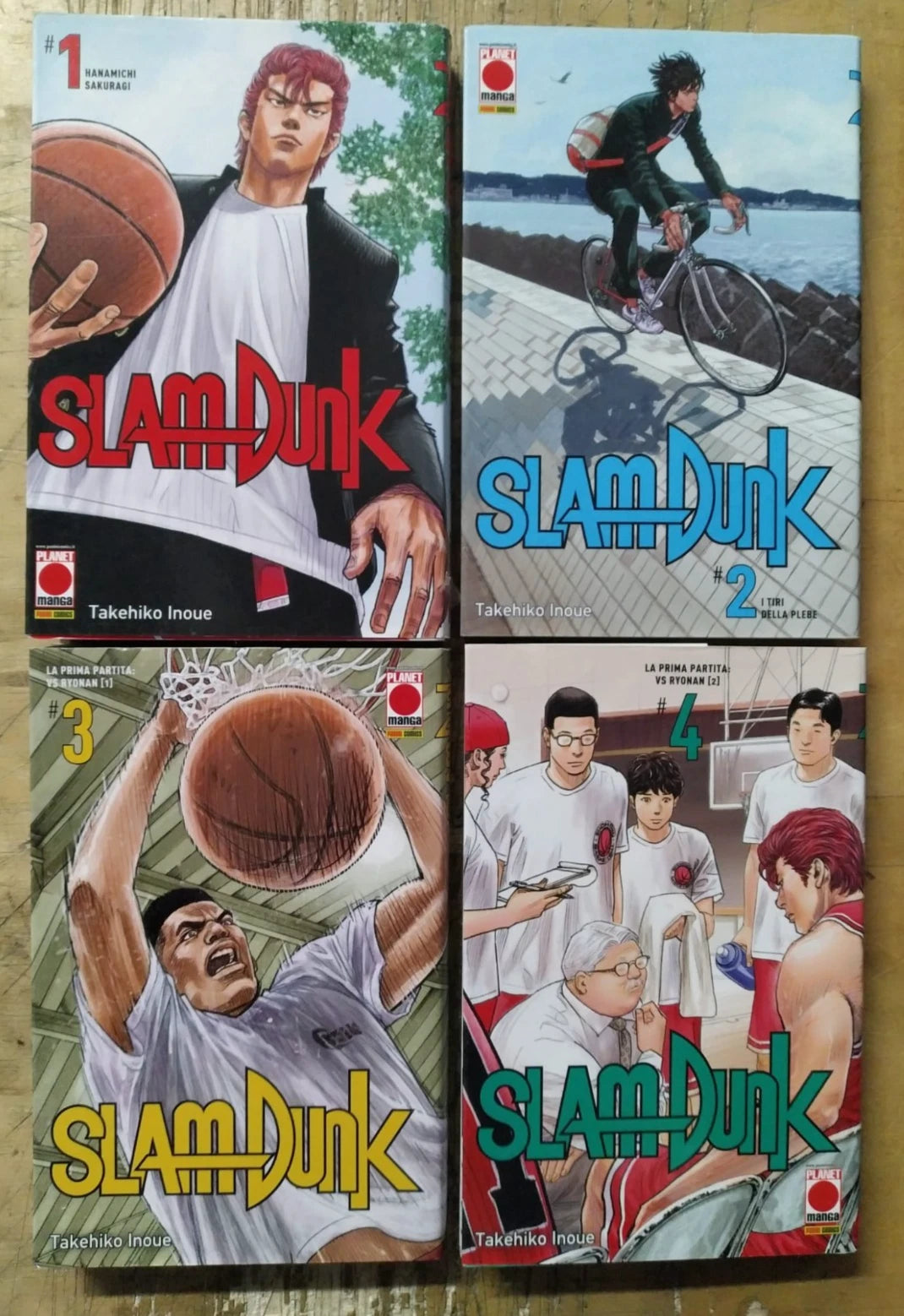 SLAM DUNK nuova ed sequenza 1-4