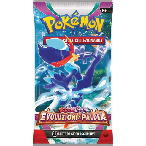 Pokemon Scarlatto e violetto Evoluzioni a Paldea busta italiano