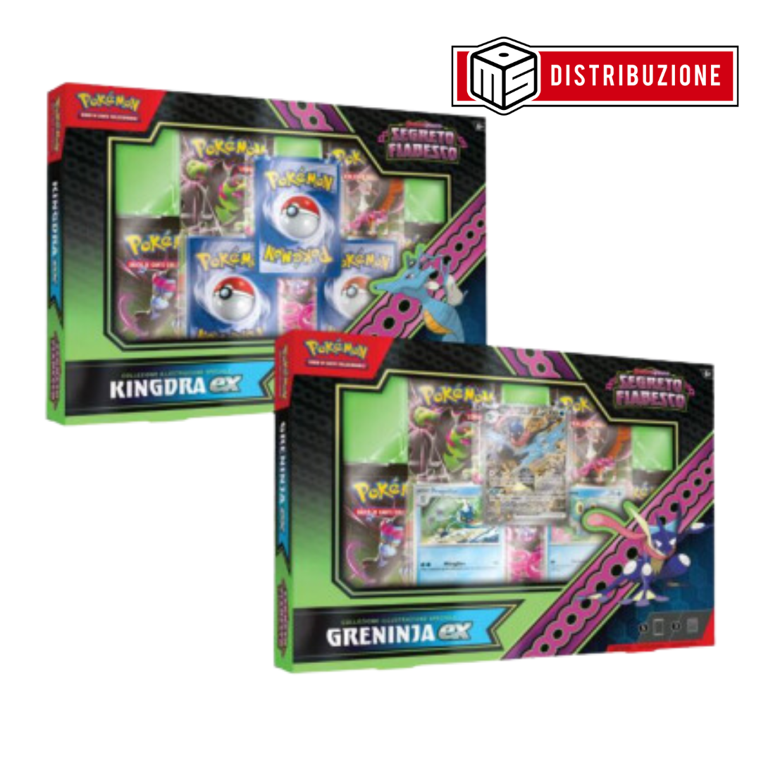 POKEMON SCARLATTO E VIOLETTO SEGRETO FIABESCO 1 box random - SPECIAL COLLECTION - KINGDRA-EX (ITA)