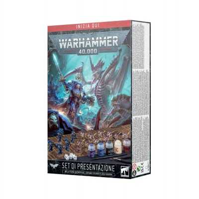 SET DI PRESENTAZIONE WARHAMMER 40000 in italiano con 16 miniature
