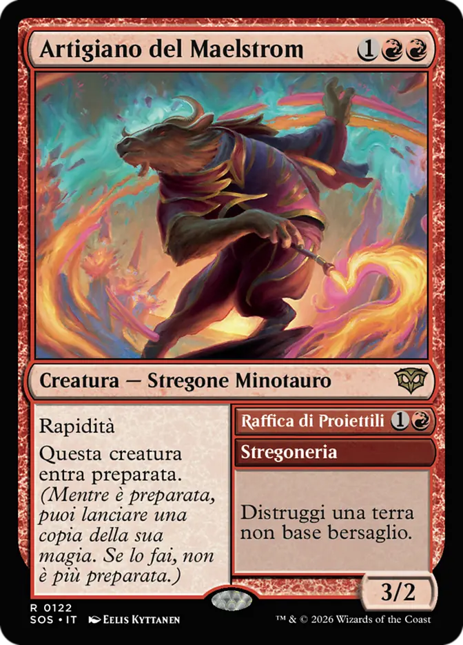 I Segreti di Strixhaven 122 Artigiano del Maelstrom
