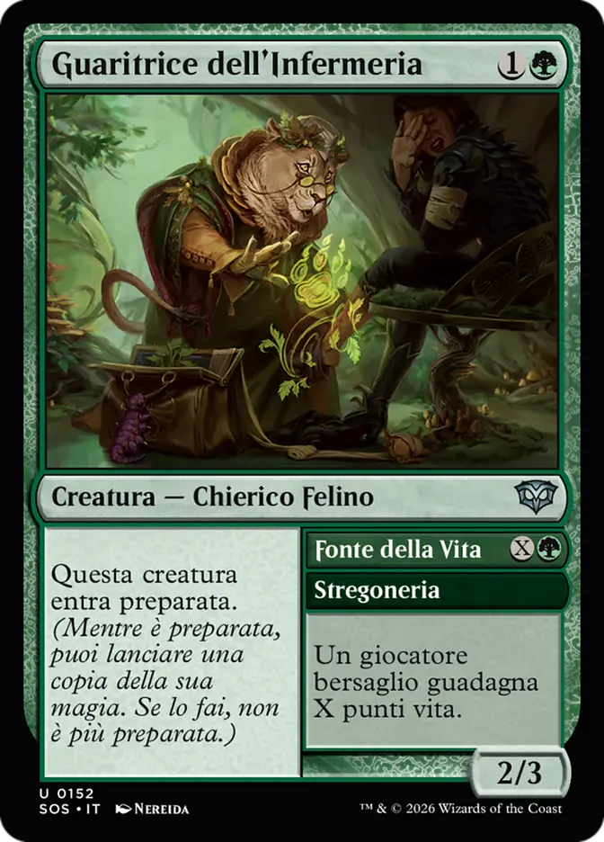 I Segreti di Strixhaven 152 Guaritrice dell’Infermeria