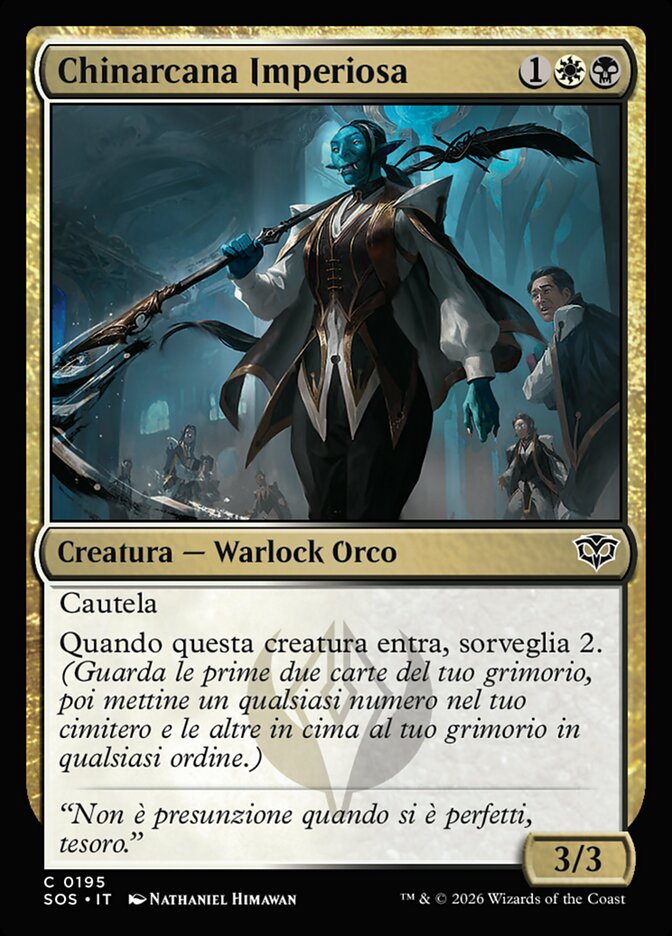 I Segreti di Strixhaven 195 Chinarcana Imperiosa