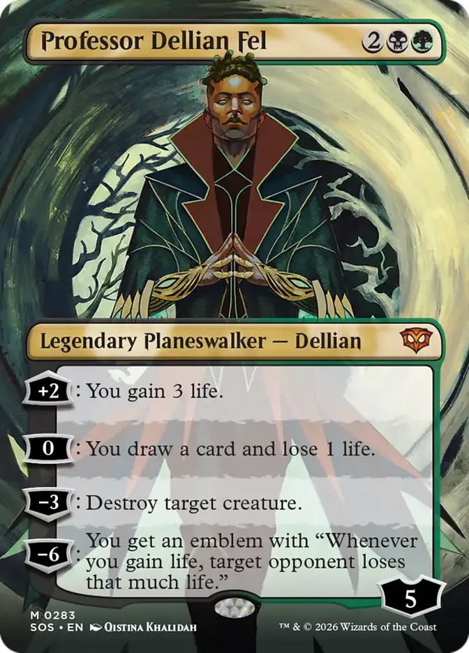 I Segreti di Strixhaven 283 Professor Dellian Fel