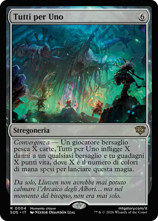 I Segreti di Strixhaven 4 Tutti per Uno