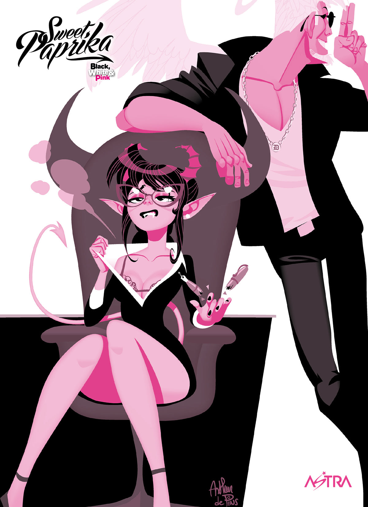 SWEET PAPRIKA BLACK, WHITE & PINK 2 VARIANT COVER EDITION