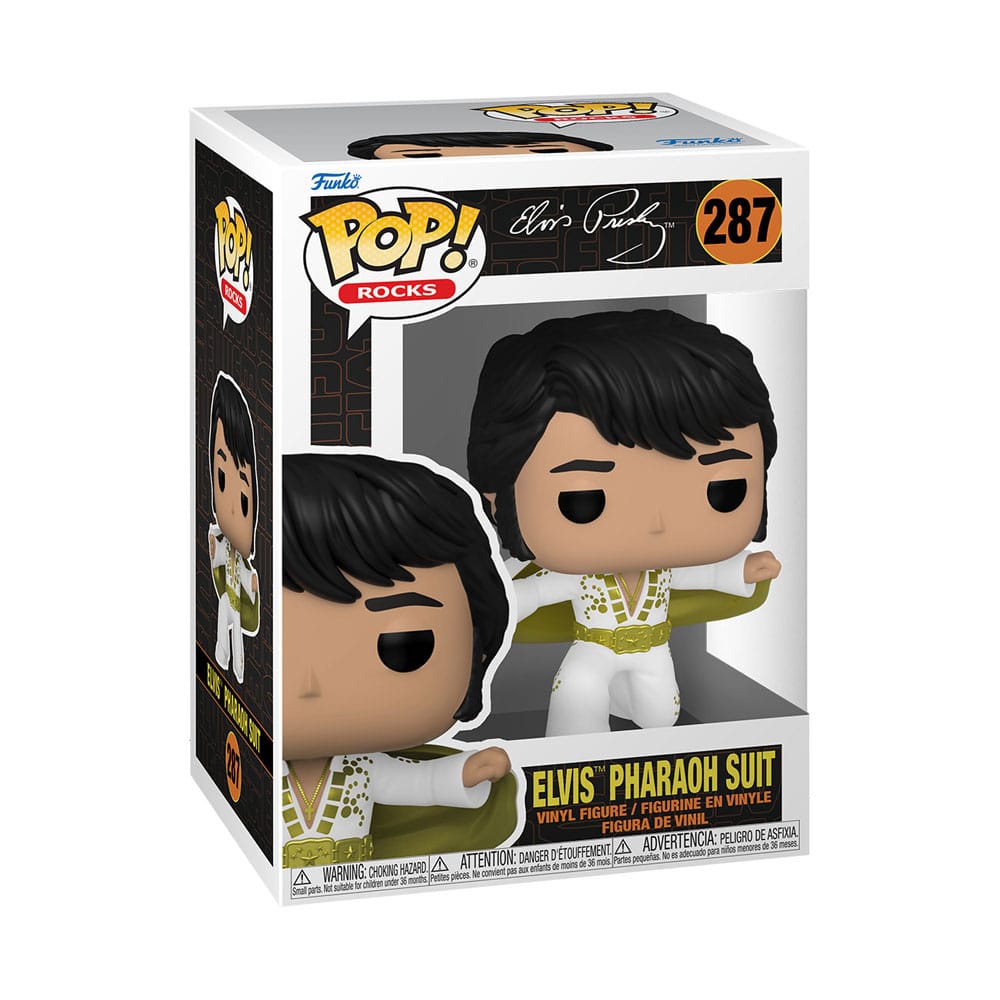 Elvis Presley POP! 287 Rocks Vinyl Figure Elvis Pharaoh Suit 9 cm