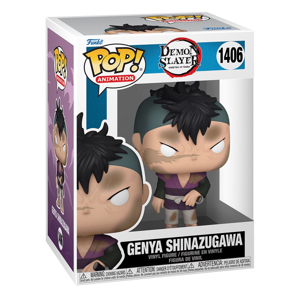 Demon Slayer: Kimetsu no Yaiba POP! Animation Figure Genya Shinazugawa 9 cm 1406
