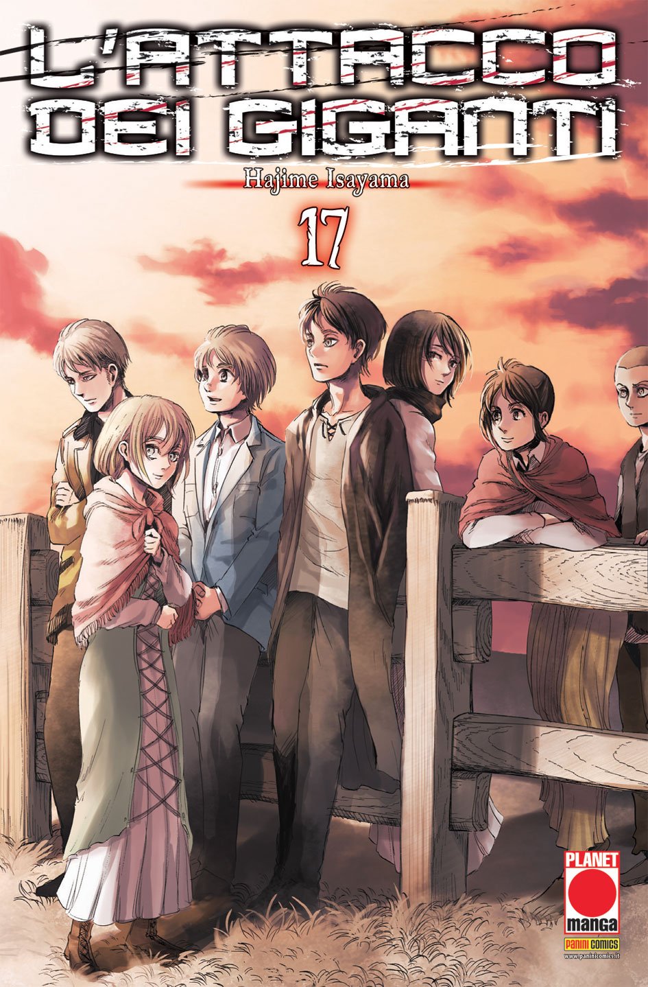 L'attacco dei Giganti ristampa 17-PANINI COMICS- nuvolosofumetti.