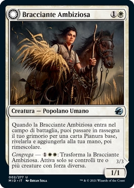 Innistrad caccia di mezzanotte 2 Bracciante Ambiziosa/Catara Consumata