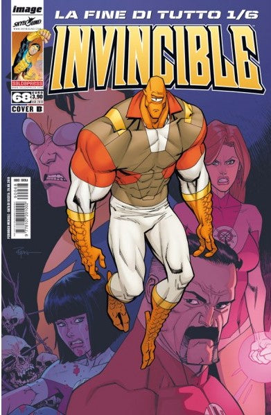 Invincible serie economica 68 COVER B 68-SALDAPRESS- nuvolosofumetti.