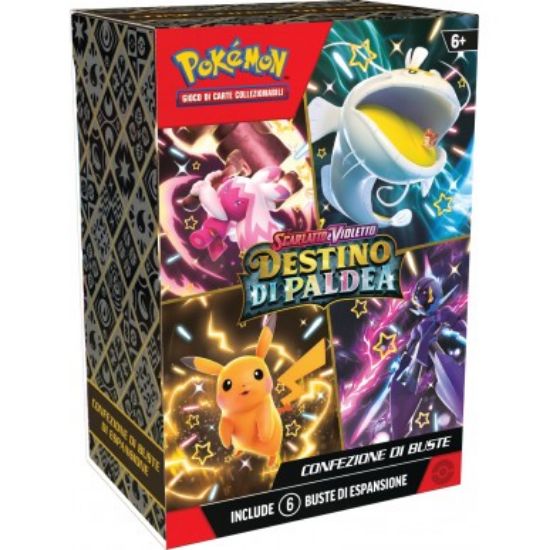 pokemondestino di paldea bundle 6 buste