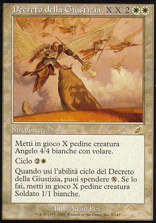 Decreto della Giustizia FLAGELLO 8