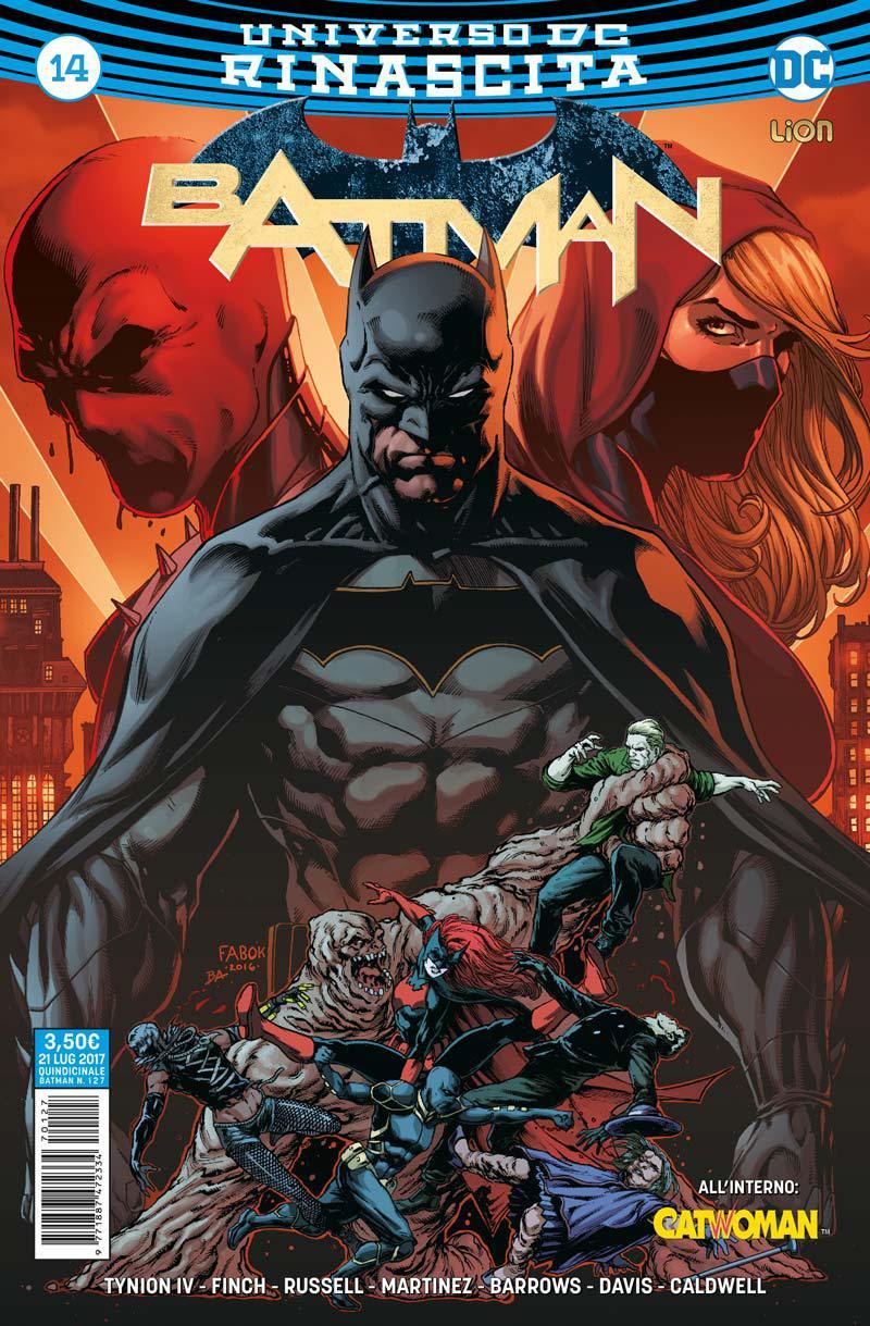 Batman rinascita 14-LION- nuvolosofumetti.