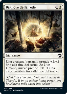 Bagliore della Fede Innistrad caccia di mezzanotte 19