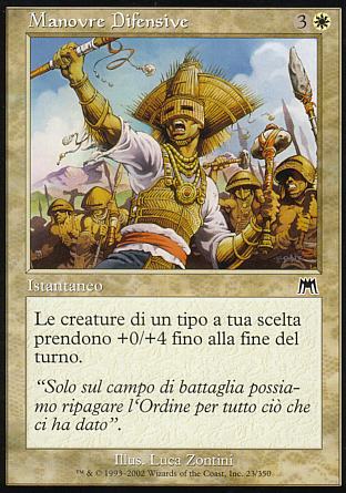 Manovre difensive  ASSALTO 23