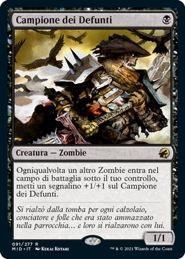 Innistrad caccia di mezzanotte 91 Campione dei Defunti