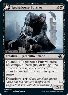 Innistrad caccia di mezzanotte 92 Tagliaborse Furtivo/Geist Avido