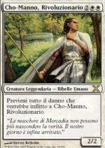 CHO-MANNO, RIVOLUZIONARIO  Decima Edizione 12-Wizard of the Coast- nuvolosofumetti.