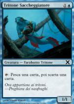 TRITONE SACCHEGGIATORE FOIL  Decima Edizione 377-Wizard of the Coast- nuvolosofumetti.