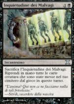 INQUIETUDINE DEI MALVAGI  Decima Edizione 165-Wizard of the Coast- nuvolosofumetti.