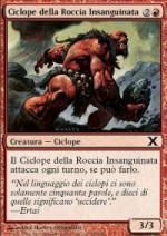 CICLOPE DELLA ROCCIA INSANGUINATA  Decima Edizione 192-Wizard of the Coast- nuvolosofumetti.