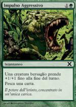 IMPULSO AGGRESSIVO  Decima Edizione 250-Wizard of the Coast- nuvolosofumetti.
