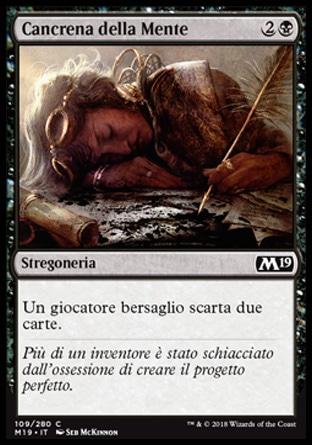 Cancrena della Mente M19 109-Wizard of the Coast- nuvolosofumetti.