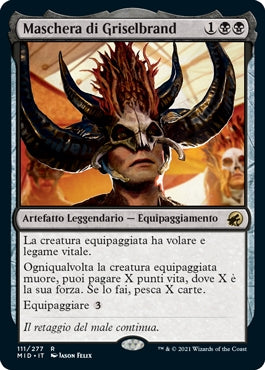 Innistrad caccia di mezzanotte 111 Maschera di Griselbrand