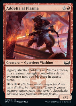 ADDETTA AL PLASMA Strade di nuova capenna 115