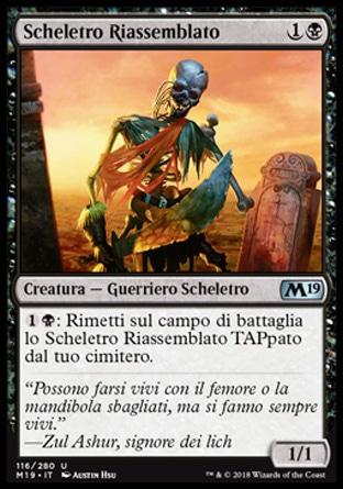 Scheletro Riassemblato M19 116-Wizard of the Coast- nuvolosofumetti.