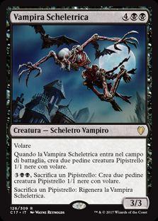 skeletal vampire MAGIC PROMO E VARIE-Wizard of the Coast- nuvolosofumetti.