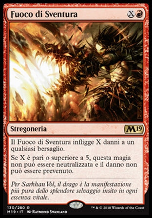 Fuoco di Sventura M19 130-Wizard of the Coast- nuvolosofumetti.