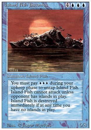 Jasconius, il Pesce Isola PRIMA EDIZIONE ITA 66-Wizard of the Coast- nuvolosofumetti.