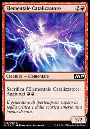 Elementale Catalizzatore M19 132-Wizard of the Coast- nuvolosofumetti.