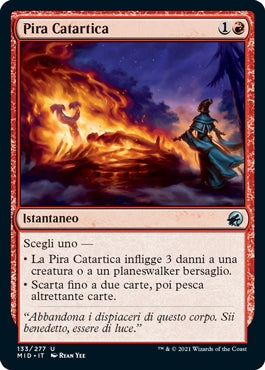 Innistrad caccia di mezzanotte 133 Pira Catartica