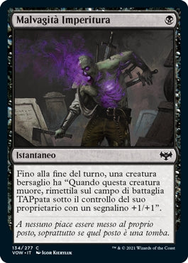 Innistrad Promessa Cremisi Malvagità Imperitura