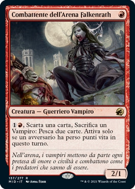 Innistrad caccia di mezzanotte 137 Combattente dell'Arena Falkenrath