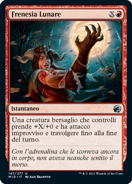 Innistrad caccia di mezzanotte 147 Frenesia Lunare