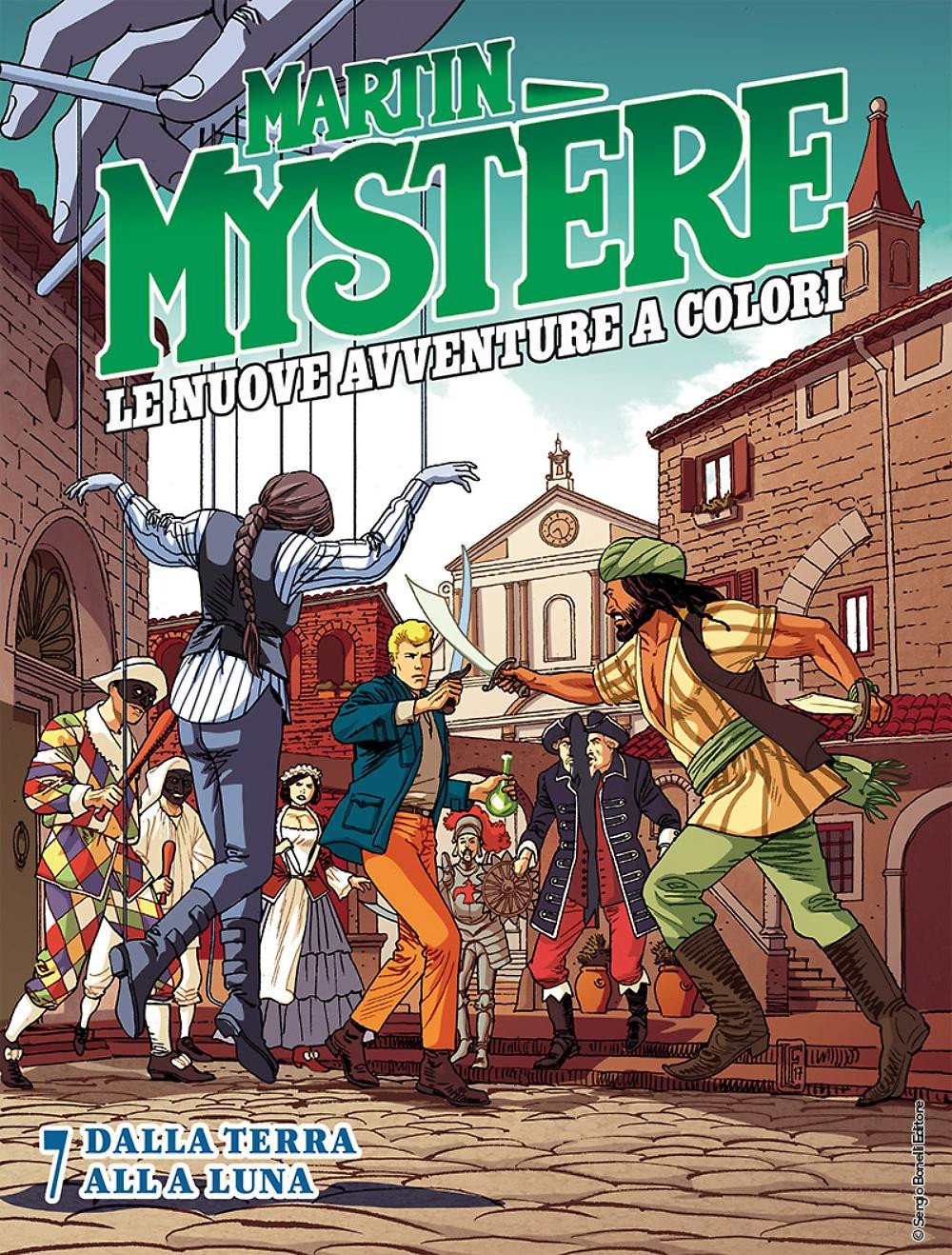 Martin Mystère LE NUOVE AVVENTURE A COLORI 7-SERGIO BONELLI EDITORE- nuvolosofumetti.