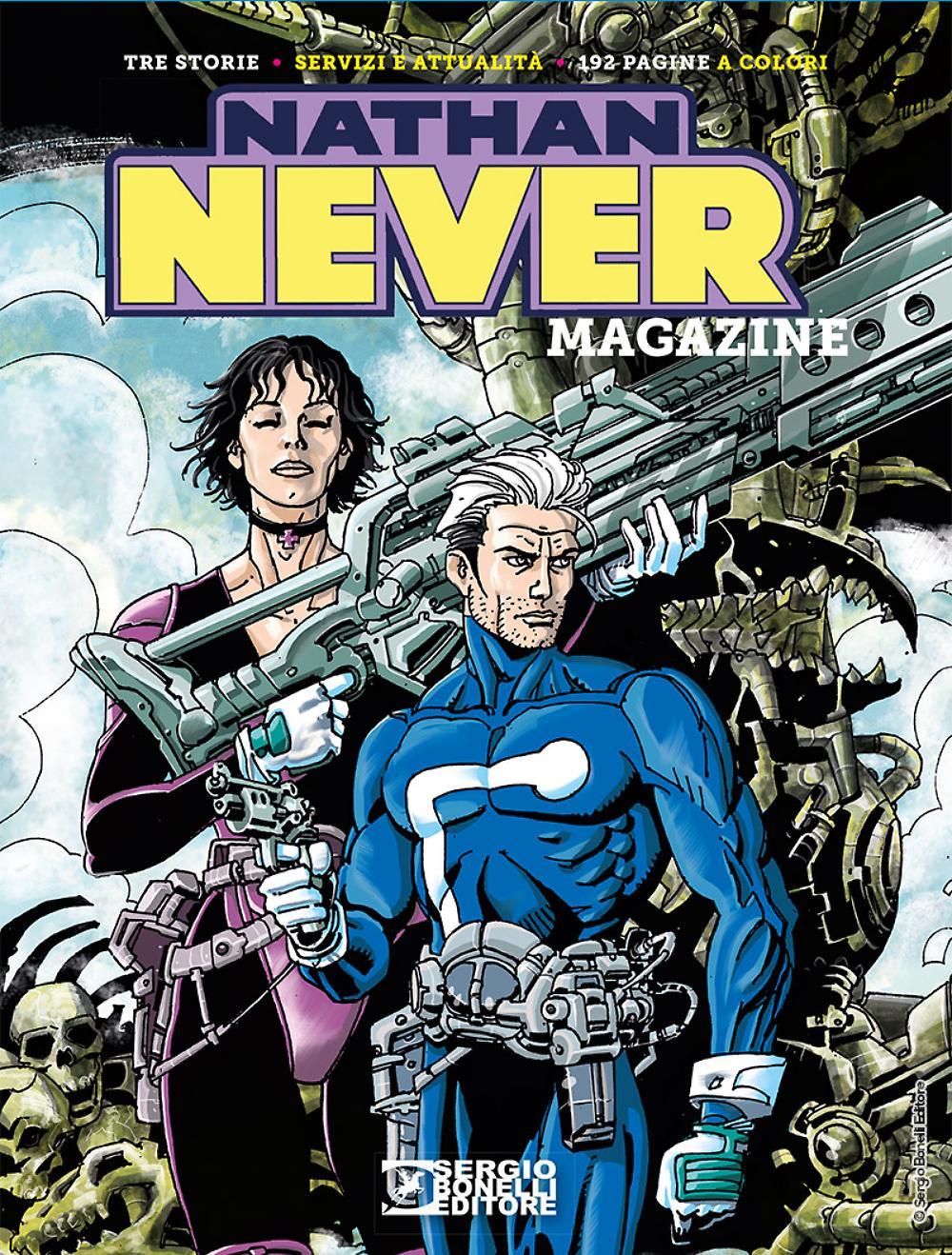 NATHAN NEVER MAGAZINE 3-SERGIO BONELLI EDITORE- nuvolosofumetti.