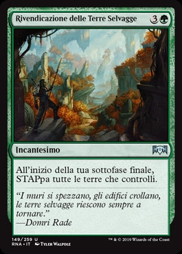 Rivendicazione delle Terre Selvagge  Fedeltà di Ravnica 149