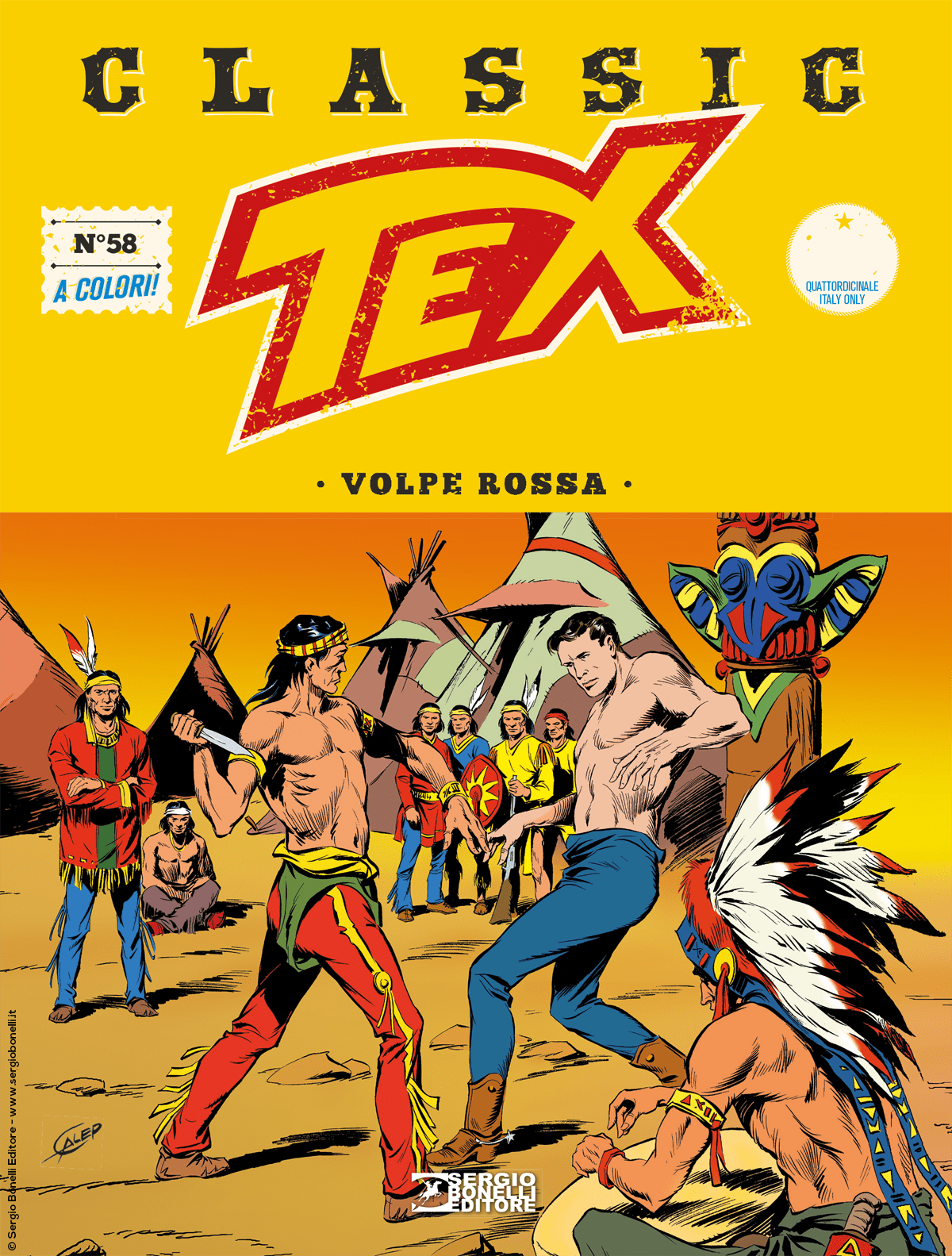 TEX CLASSIC 58-SERGIO BONELLI EDITORE- nuvolosofumetti.