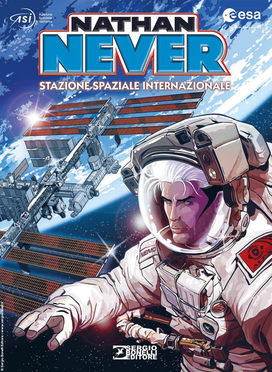 Nathan Never stazione spaziale internazionale, SERGIO BONELLI EDITORE, nuvolosofumetti,