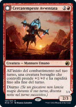 Innistrad caccia di mezzanotte 157 Cercatempeste Avventata