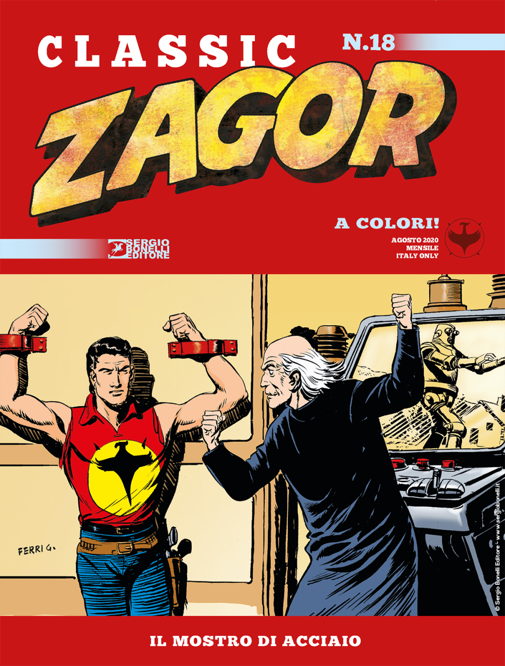 ZAGOR CLASSIC 18, SERGIO BONELLI EDITORE, nuvolosofumetti,