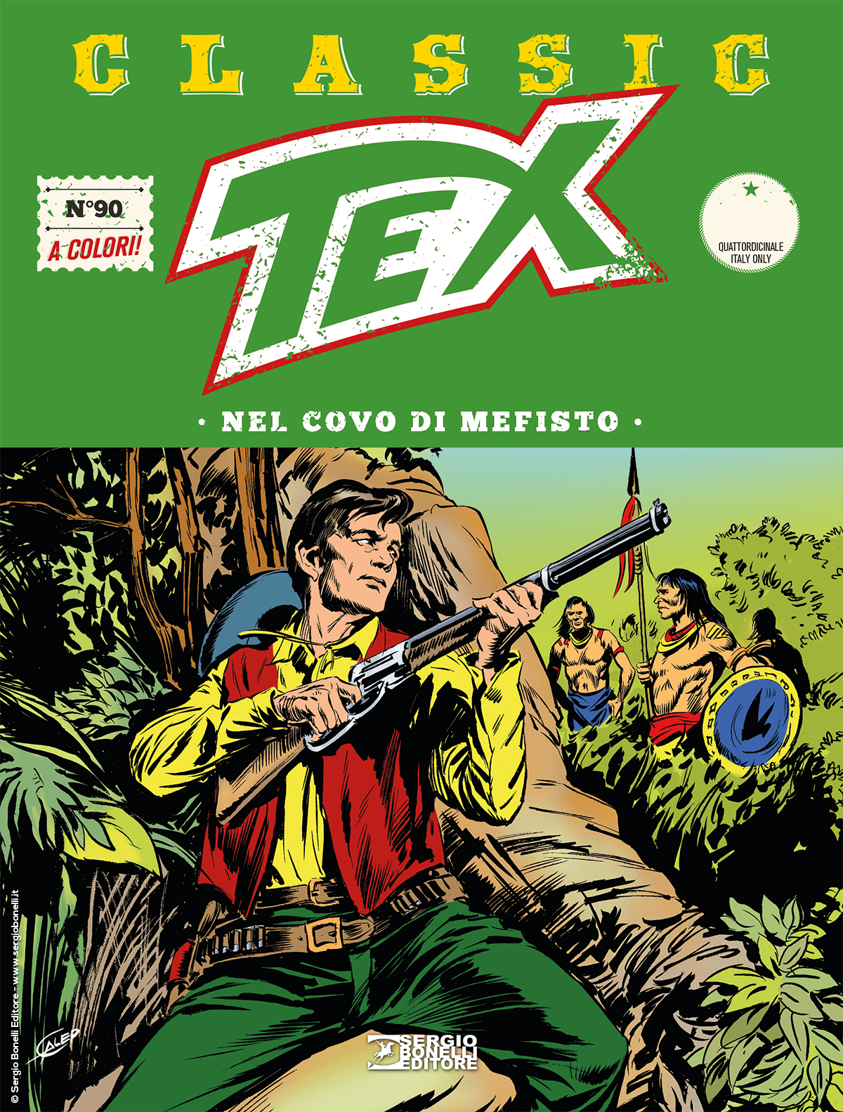 TEX CLASSIC 90 90, SERGIO BONELLI EDITORE, nuvolosofumetti,