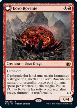 Innistrad caccia di mezzanotte 159 Uovo Rovente