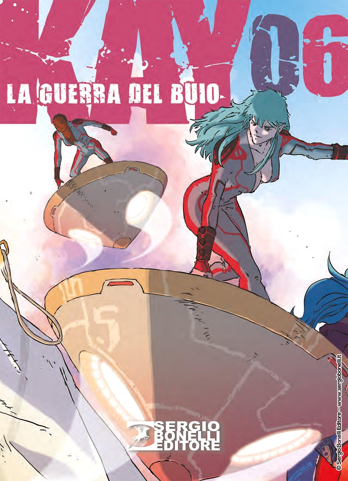 Kay la guerra del buio 6, SERGIO BONELLI EDITORE, nuvolosofumetti,