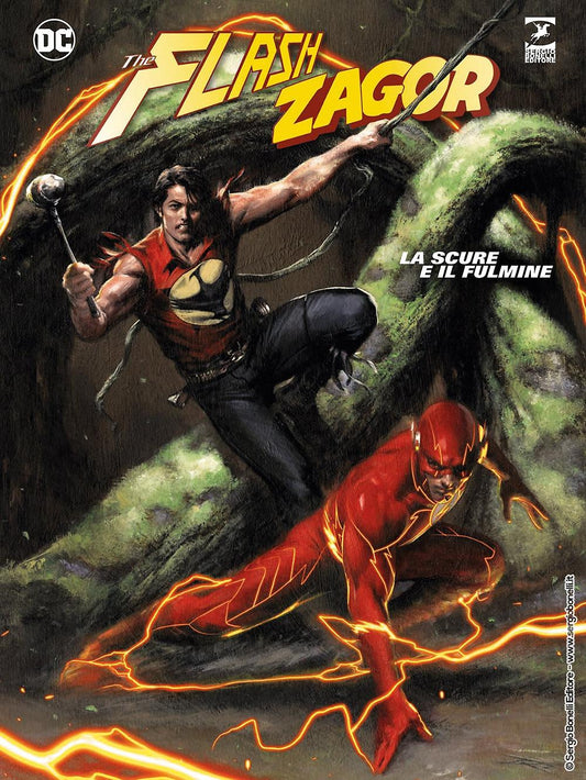 Flash e Zagor la scure e il fulminevariant cover